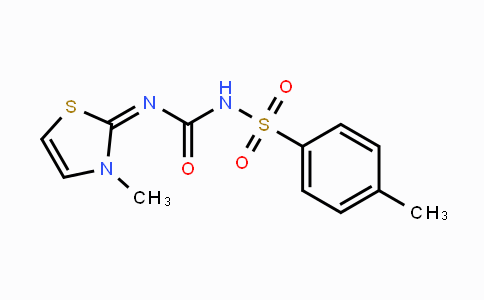 CAS No. 866011-11-2, 3-Methyl-2-[({[(4-methylphenyl)sulfonyl]amino}carbonyl)imino]-1,3-thiazole