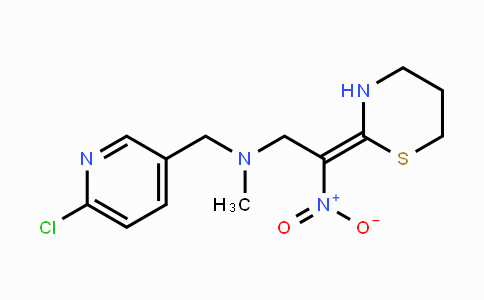 CAS No. 161184-79-8, N-[(6-Chloro-3-pyridinyl)methyl]-N-methyl-2-nitro-2-(1,3-thiazinan-2-yliden)-1-ethanamine