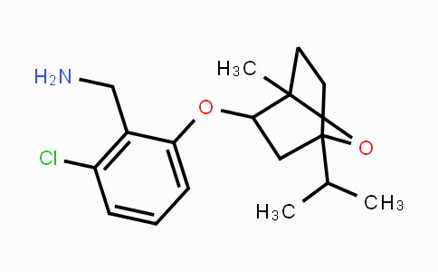CAS No. 1005047-04-0, {2-Chloro-6-[(4-isopropyl-1-methyl-7-oxabicyclo[2.2.1]hept-2-yl)oxy]phenyl}methanamine