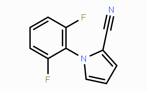 CAS No. 195711-28-5, 1-(2,6-Difluorophenyl)-1H-pyrrole-2-carbonitrile