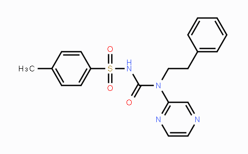 CAS No. 866043-27-8, 2-[({[(4-Methylphenyl)sulfonyl]amino}carbonyl)(phenethyl)amino]pyrazine