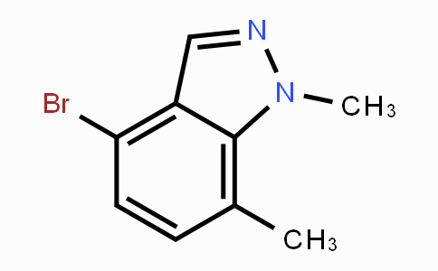 CAS No. 1159511-79-1, 4-Bromo-1,7-dimethyl-1H-indazole