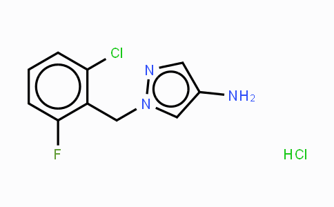 CAS No. 957006-06-3, 1-(2-Chloro-6-fluorobenzyl)-1H-pyrazol-4-ylamine hydrachloride