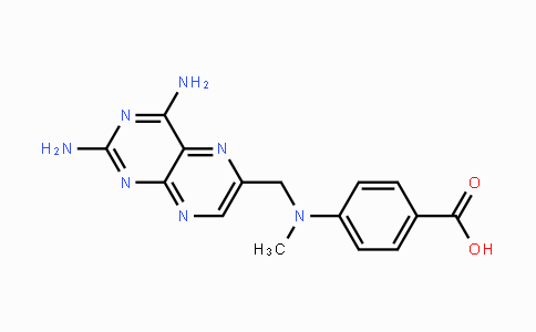 CAS No. 19741-14-1, 4-[[(2,4-Diamino-6-pteridinyl)methyl](methyl)amino]benzenecarboxylic acid