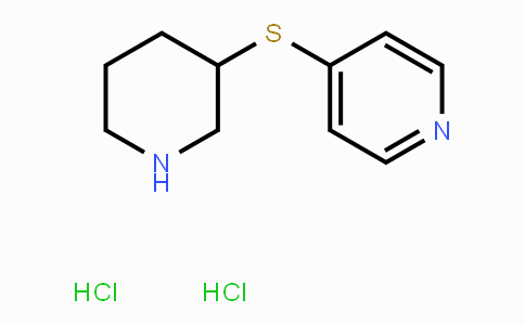 CAS No. 1198283-96-3, 4-(Piperidin-3-ylthio)pyridine dihydrochloride