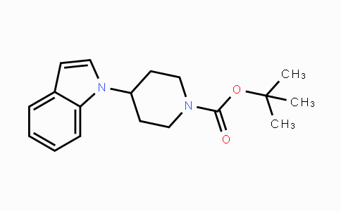 CAS No. 170364-89-3, tert-Butyl 4-(1H-indol-1-yl)piperidine-1-carboxylate