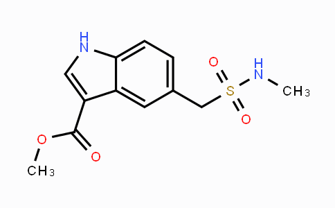 CAS No. 934236-31-4, 5-Methylsulfamoylmethyl-1H-indole-3-carboxylic acid methyl ester