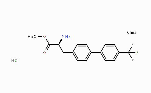 CAS No. 191426-23-0, (S)-Methyl 2-amino-3-(4'-(trifluoromethyl)-biphenyl-4-yl)propanoate hydrochloride