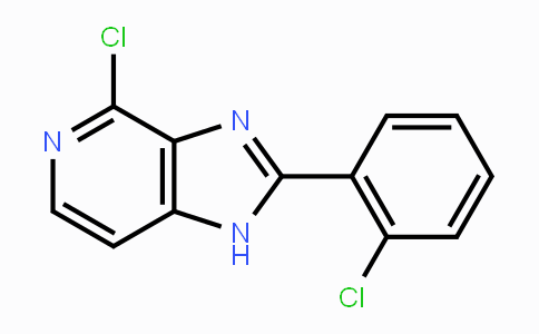 CAS No. 77712-91-5, 4-Chloro-2-(2-chlorophenyl)-1H-imidazo[4,5-c]pyridine
