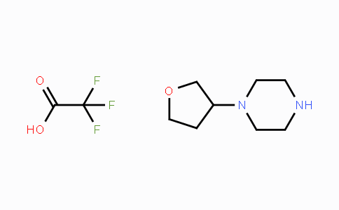 CAS No. 1449117-43-4, 1-(Tetrahydrofuran-3-yl)piperazinetrifluoroacetic acid salt