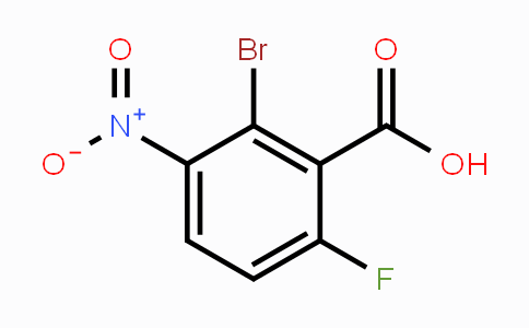 CAS No. 1036388-81-4, 2-Bromo-6-fluoro-3-nitrobenzoic acid