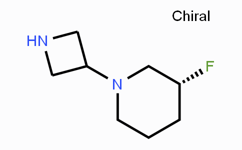 CAS No. 1403769-88-9, (R)-1-(Azetidin-3-yl)-3-fluoropiperidine
