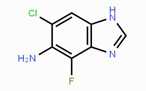 CAS No. 1426290-07-4, 6-Chloro-4-fluoro-1H-benzo[d]imidazol-5-amine