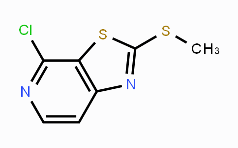 CAS No. 1439823-62-7, 4-Chloro-2-(methylthio)thiazolo[5,4-c]pyridine