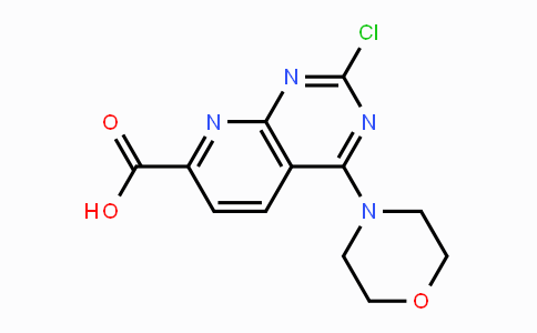 CAS No. 1439818-90-2, 2-Chloro-4-morpholinopyrido-[2,3-d]pyrimidine-7-carboxylic acid