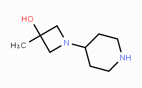 CAS No. 1439816-95-1, 3-Methyl-1-(piperidin-4-yl)azetidin-3-ol