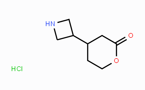 CAS No. 1439818-48-0, 4-(Azetidin-3-yl)tetrahydro-2H-pyran-2-one hydrochloride