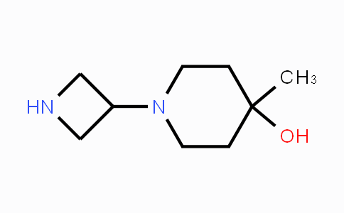 CAS No. 1257293-87-0, 1-(Azetidin-3-yl)-4-methylpiperidin-4-ol
