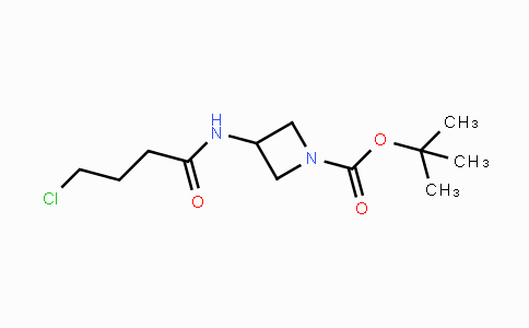 CAS No. 1257294-06-6, tert-Butyl 3-(4-chlorobutanoylamino)-azetidine-1-carboxylate