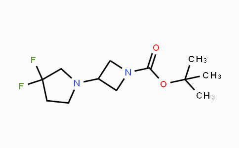 CAS No. 1257294-09-9, tert-Butyl 3-(3,3-difluoropyrrolidin-1-yl)azetidine-1-carboxylate