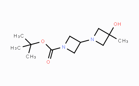 CAS No. 1257294-14-6, tert-Butyl 3-(3-hydroxy-3-methyl-azetidin-1-yl)azetidine-1-carboxylate