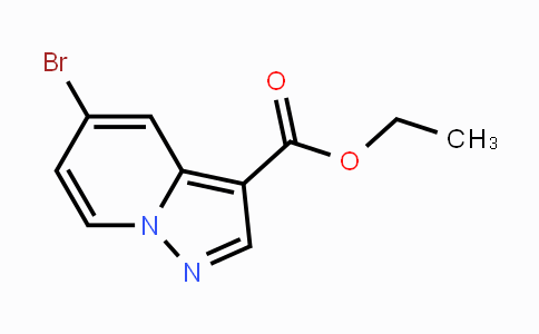 CAS No. 885276-93-7, Ethyl 5-bromopyrazolo[1,5-a]pyridine-3-carboxylate