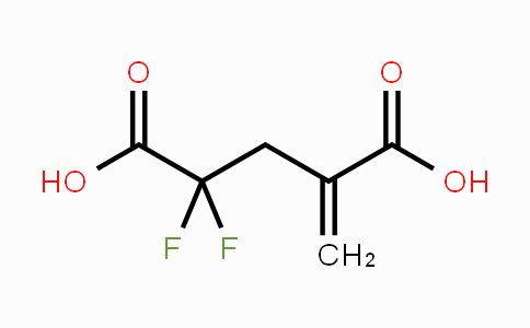 CAS No. 1307857-45-9, 2,2-Difluoro-4-methylenepentanedioic acid