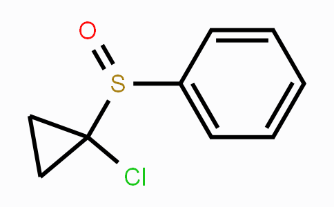 CAS No. 65006-97-5, [(1-Chlorocyclopropyl)sulfinyl]benzene
