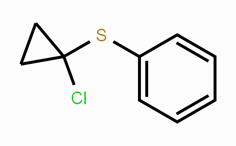 CAS No. 64416-57-5, [(1-Chlorocyclopropyl)thio]benzene