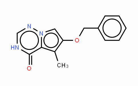 CAS No. 649736-26-5, 6-(Benzyloxy)-5-methylpyrrolo-[1,2-f][1,2,4]triazin-4(3H)-one