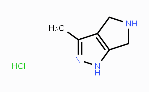CAS No. 1389264-31-6, 3-Methyl-1,4,5,6-tetrahydropyrrolo-[3,4-c]pyrazole hydrochloride