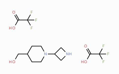 CAS No. 1651840-82-2, [1-(Azetidin-3-yl)-4-piperidyl]methanol ditrifluoroacetic acid salt