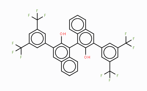 CAS No. 756491-54-0, (R)-3,3'-Bis(3,5-bis(trifluoromethyl)-phenyl)-1,1'-bi-2-napthol