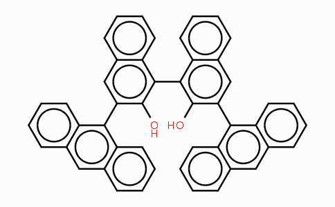 CAS No. 361342-50-9, (S)-3,3'-Di(anthracenyl-9-yl)-[1,1'-binapthalene]-2,2'-diol