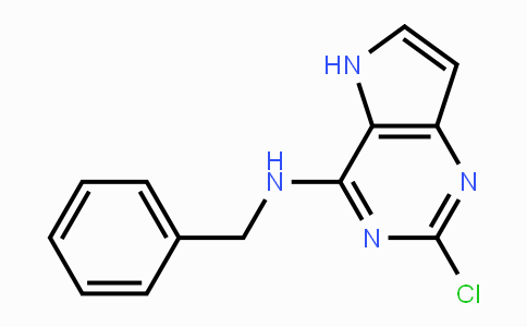 CAS No. 63200-55-5, N-Benzyl-2-chloro-5H-pyrrolo-[3,2-d]pyrimidin-4-amine