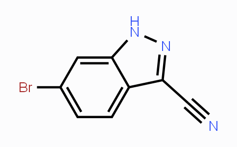 CAS No. 885278-24-0, 6-Bromo-1H-indazole-3-carbonitrile