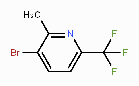 CAS No. 1010422-53-3, 3-Bromo-2-methyl-6-(trifluoromethyl)pyridine