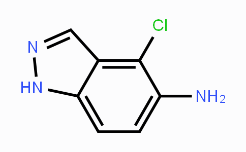 CAS No. 1082041-33-5, 4-Chloro-1H-indazol-5-amine