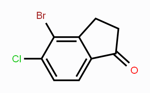 CAS No. 66790-63-4, 4-Bromo-5-chloro-indan-1-one