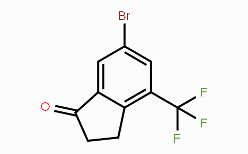 CAS No. 1273655-84-7, 6-Bromo-4-trifluoromethyl-indan-1-one