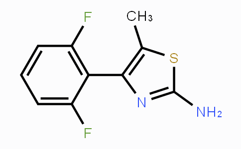 CAS No. 1500046-75-2, 4-(2,6-Difluorophenyl)-5-methylthiazol-2-ylamine
