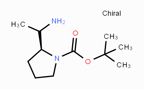 CAS No. 1788284-48-9, tert-Butyl (2S)-2-(1-aminoethyl)-pyrrolidine-1-carboxylate