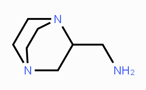 CAS No. 186348-51-6, 1,4-Diazabicyclo[2.2.2]octan-2-ylmethanamine
