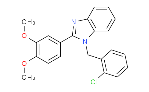 MC122U95 | 431976-91-9 | 1-(2-氯苄基)-2-(3,4-二甲氧基苯基)-1H-苯并咪唑