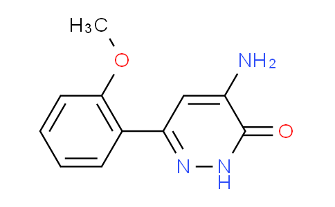 1105192-96-8 | 4-amino-6-(2-methoxyphenyl)-2,3-dihydropyridazin-3-one