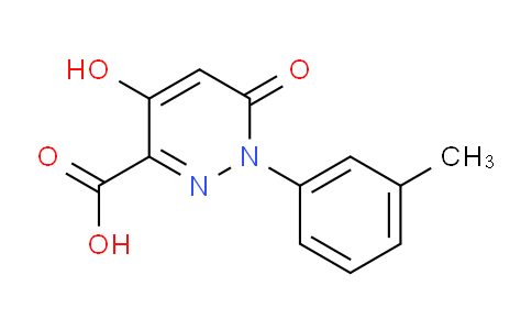 1018276-57-7 | 4-Hydroxy-1-(3-methylphenyl)-6-oxo-1,6-dihydropyridazine-3-carboxylic acid