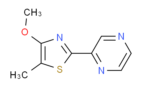 MC128A83 | 338409-47-5 | Pyrazine, 2-(4-methoxy-5-methyl-2-thiazolyl)-