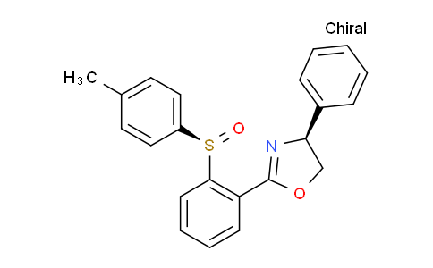 396094-85-2 | Oxazole, 4,5-dihydro-2-[2-[(R)-(4-methylphenyl)sulfinyl]phenyl]-4-phenyl-, (4S)-