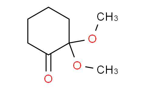 CAS No. 38461-13-1, 2,2-dimethoxycyclohexan-1-one