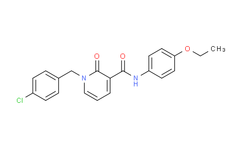 MC12H795 | 400077-76-1 | 1-(4-chlorophenyl)methyl-N-(4-ethoxyphenyl)-2-oxo-1,2-dihydropyridine-3-carboxamide